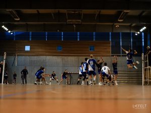 photographie pour l'equipe nationale du club annecy volley ball