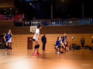 photographie sportive pour l'equipe de volley ball annecy feminine en pré nationale by lafelt