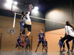 photographie sportive équipe 5 annecy volley ball