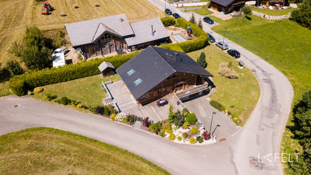 photo maison par drone photographe professionnel immobilier