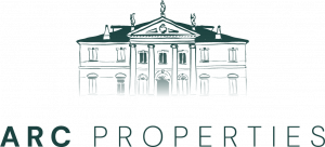 logo arc properties agence immobilière de luxe à Genève en Suisse