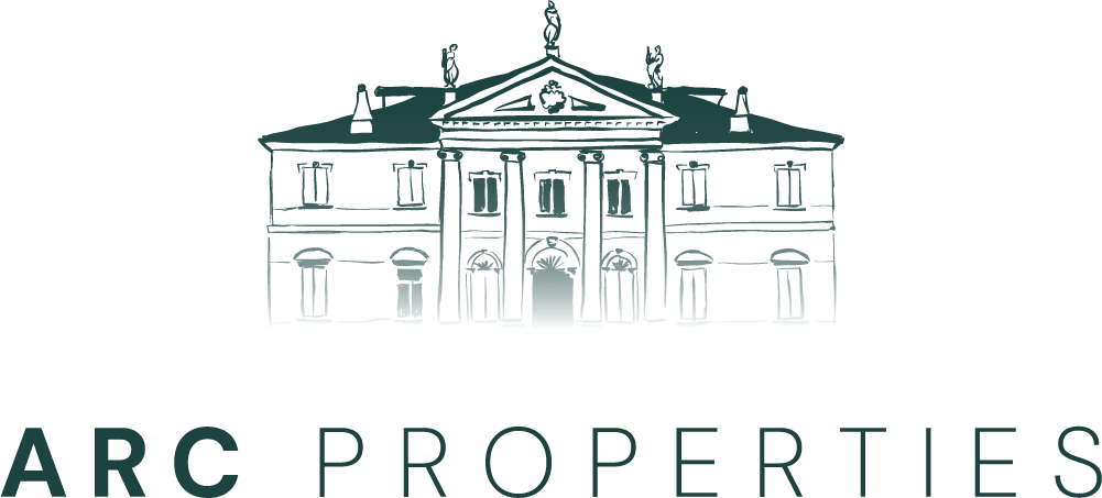 logo arc properties agence immobilière de luxe à Genève en Suisse