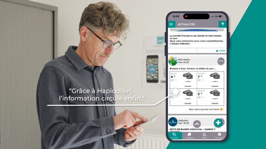 Projet vidéo pour Halpades, interviews et vidéo application mobile pour promoteur en immobilier en Haute-Savoie